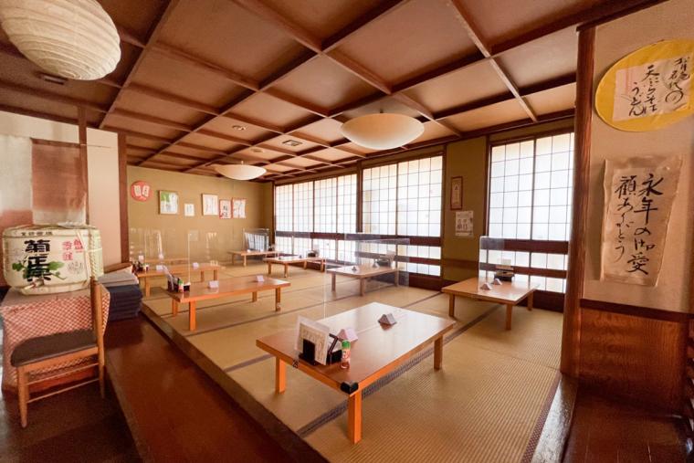「松月庵」店内