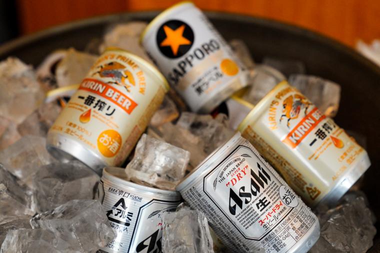 大浴場入り口にあるビール