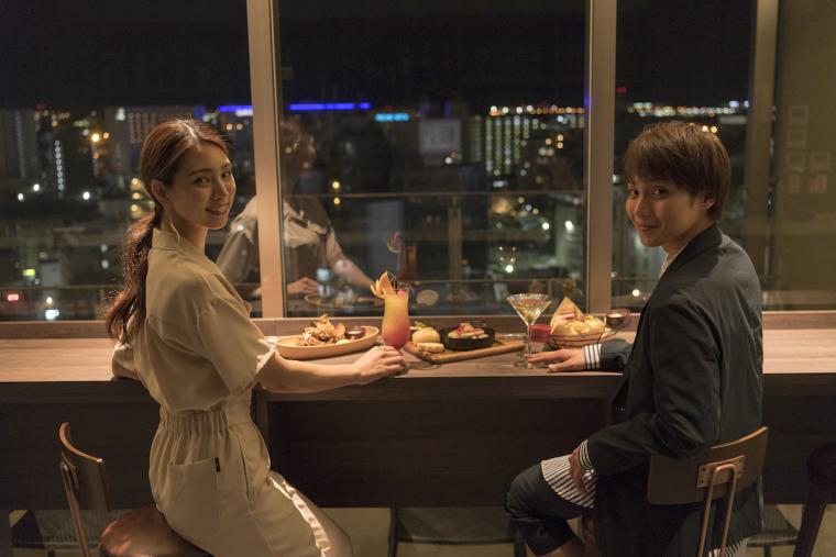 HOTEL SANSUI NAHA　スカイバーラウンジ　SKY BAR AUGUST MOON