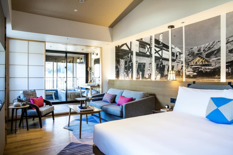 ホテルインディゴ箱根強羅　INDIGOドッグフレンドリールーム