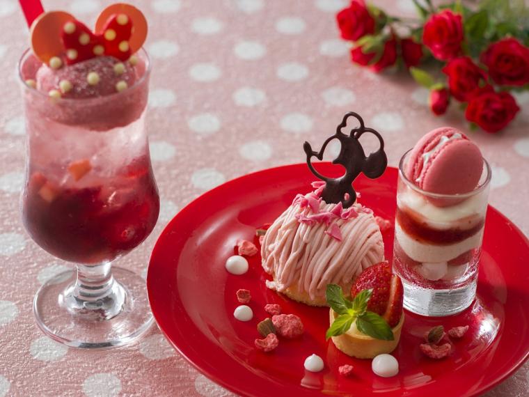 今だけのかわいいメニュー！ ミニーマウスモチーフのスイーツが登場&nbsp;