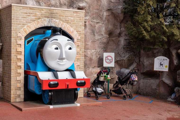 富士急ハイランド トーマスランド ベビーカー置き場
