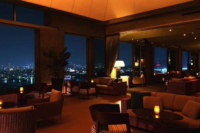 グランドプリンスホテル広島のスカイラウンジ