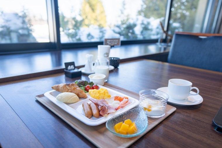 「北天の丘」朝食バイキング