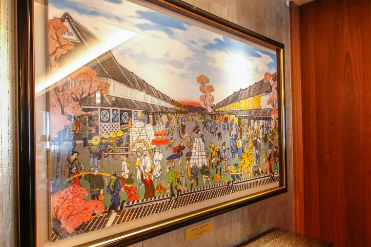 館内のアートワーク