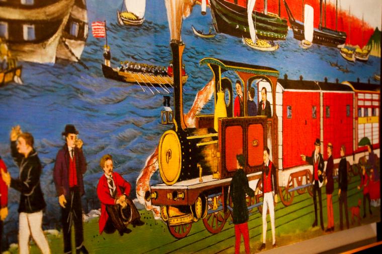 館内のアートワーク