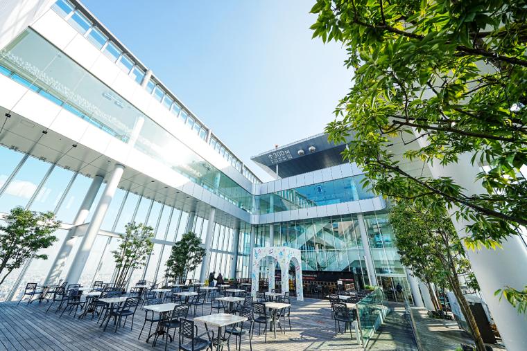 あべのハルカス58階「天空庭園」