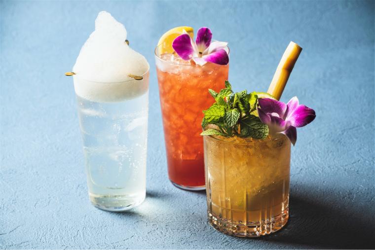 サンセットバー「スペクトラ」のカクテル