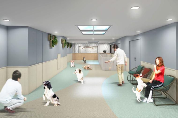 「inumo 芝公園 by Villa Fontaine」ドッグラン