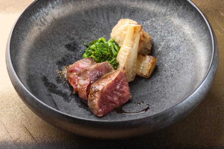 「生粋かながわ牛 青山椒油焼き」