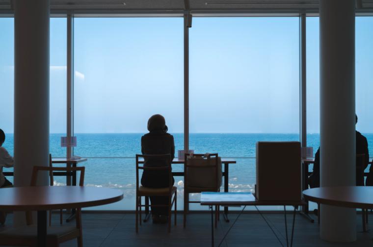 道の駅雨晴のカフェ