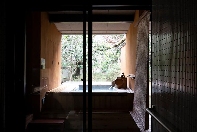 海石榴つばき　露天風呂付き客室　長楽