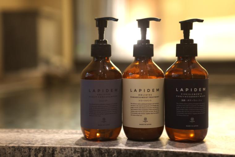 箱根・翠松園の客室アメニティ