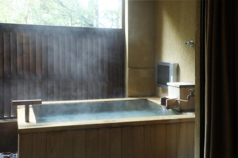 スタイリッシュスイートツイン「定」の露天風呂