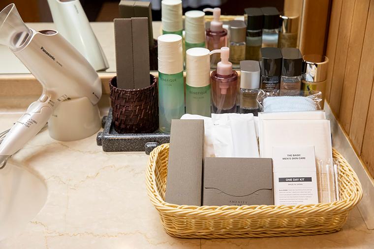 「雲仙温泉 旅亭 半水盧」アメニティ