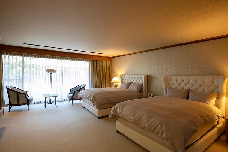 「雲仙温泉 旅亭 半水盧」特別室