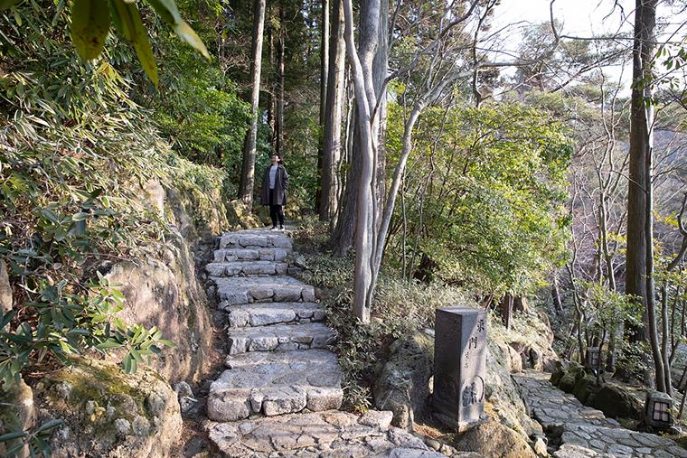 「雲仙温泉 旅亭 半水盧」朝散歩