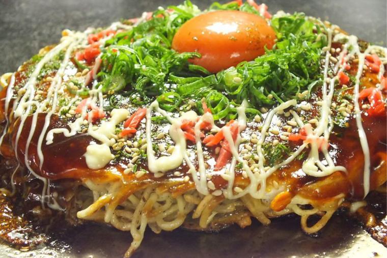 蜂ヤのお好み焼き