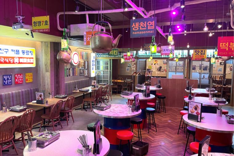 ヒョンチャンプルコギ店内