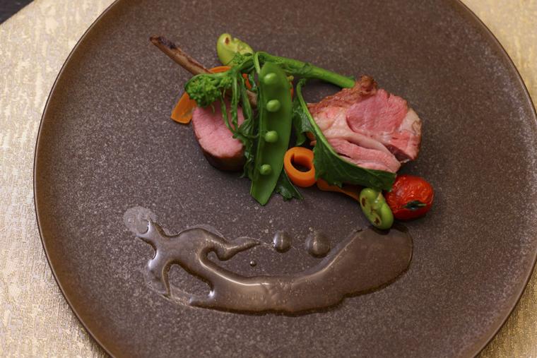 ホテルオークラ京都 岡崎別邸 ディナー