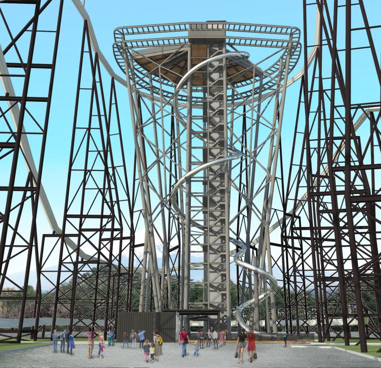 富士急ハイランド　FUJIYAMAスライダー