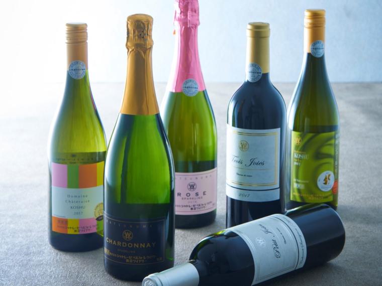 シャトレーゼグループワイナリーのワインを提供