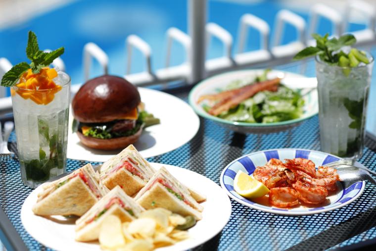 プールサイドダイニング「OUTRIGGER」メニューイメージ