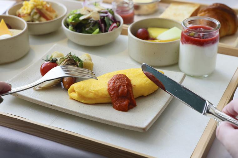 セントレジスホテル大阪 エグゼクティブクラブエクスペリエンス 朝食