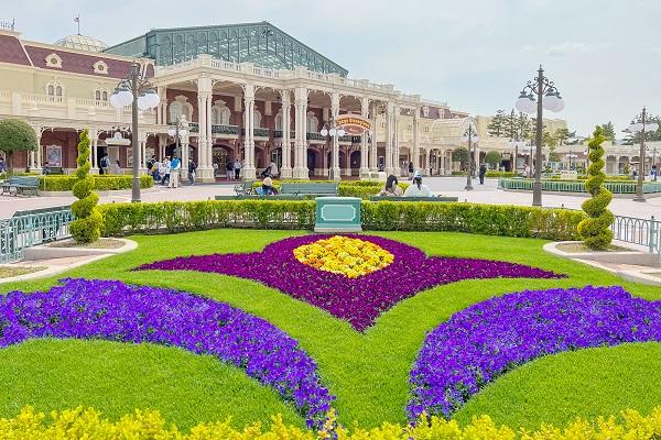 パーク内を彩る植物にも注目