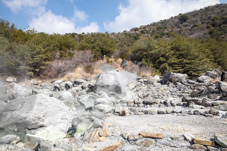 雲仙地獄　キリシタン殉教碑