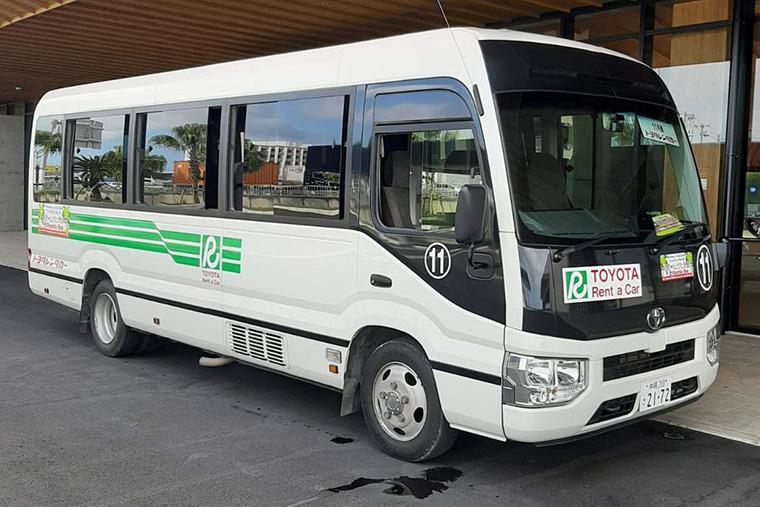 帰りの送迎バス