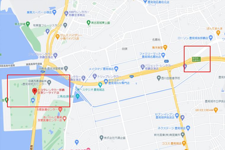 店舗周辺マップ