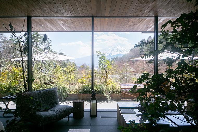 ふふ 河口湖　ロビーラウンジ