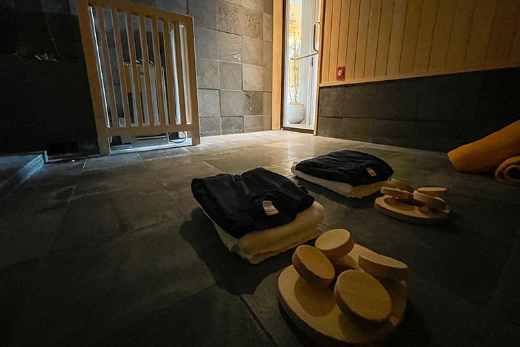 ふふ 河口湖　ふふラグジュアリースイート　岩盤浴