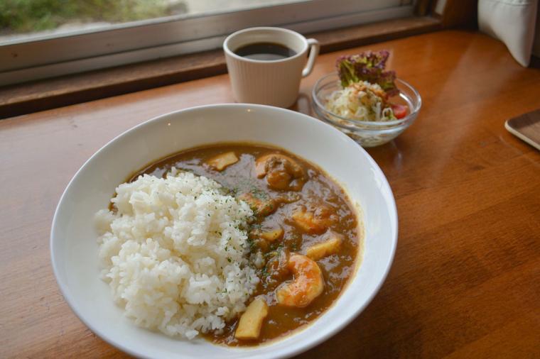 直島カフェ コンニチハ