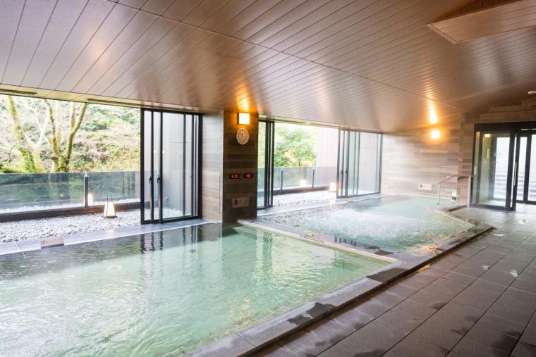 大浴場「車沢の湯」の内湯