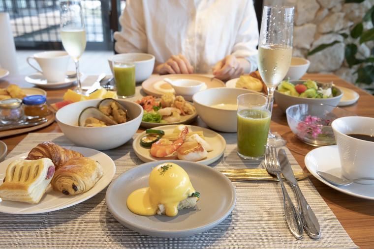 シギラタートルベイの朝食