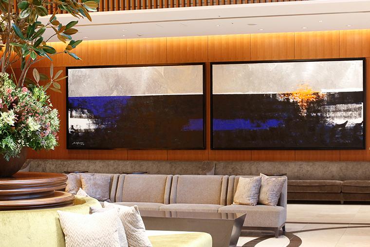 ハイアット リージェンシー 東京ベイ　コシノジュンコのアート作品