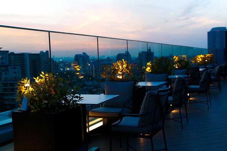 ハイアット リージェンシー 東京ベイ　ルーフトップバー