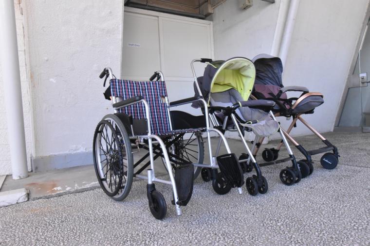 鴨川シーワールドの車いす、ベビーカー