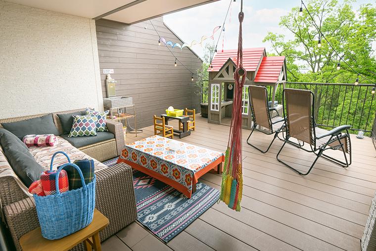 ルーシーキキ 子連れグランピング