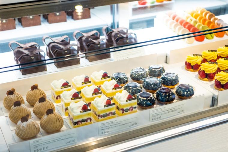 「ザ マンダリン オリエンタル グルメ ショップ」のケーキ
