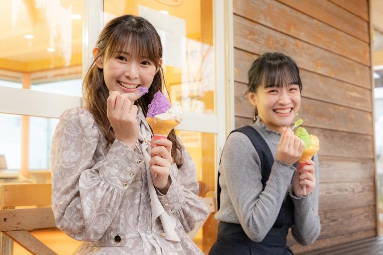 オリジナルのジェラートが楽しめる「ジェラテリア・レガーロ」はフリーパスの特典協賛店