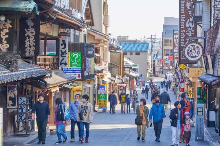 金刀比羅宮の鳥居前町