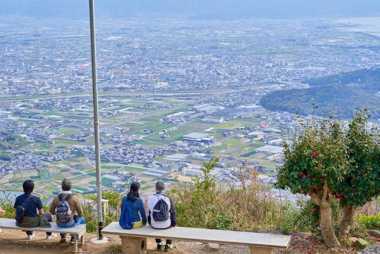 高屋神社からの眺望