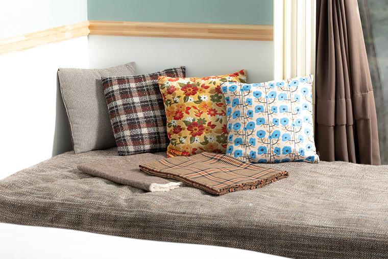 シェルターガーデン日光　客室　ファブリック