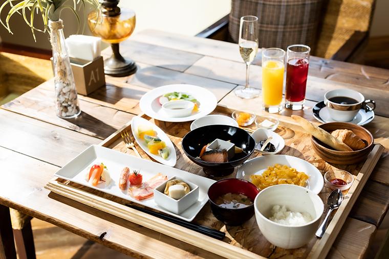 シェルターガーデン日光　朝食