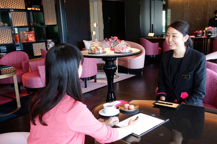 フォションホテル京都 レセプション