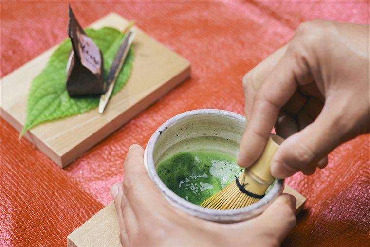 小坂の滝めぐり　お抹茶