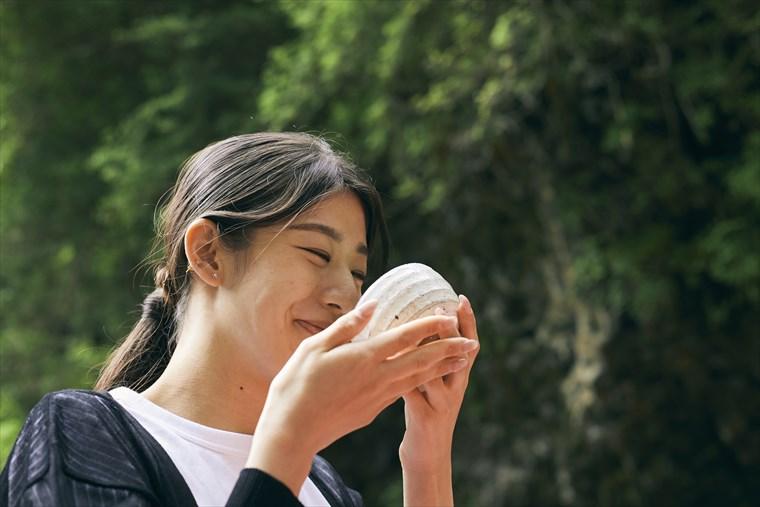 小坂の滝めぐり　お抹茶